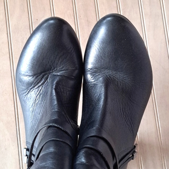 Pikolinos Verona Classic Black Heeled Leather Ankle Boots Size 39 US size 8.5-9 - Picture 3 of 11